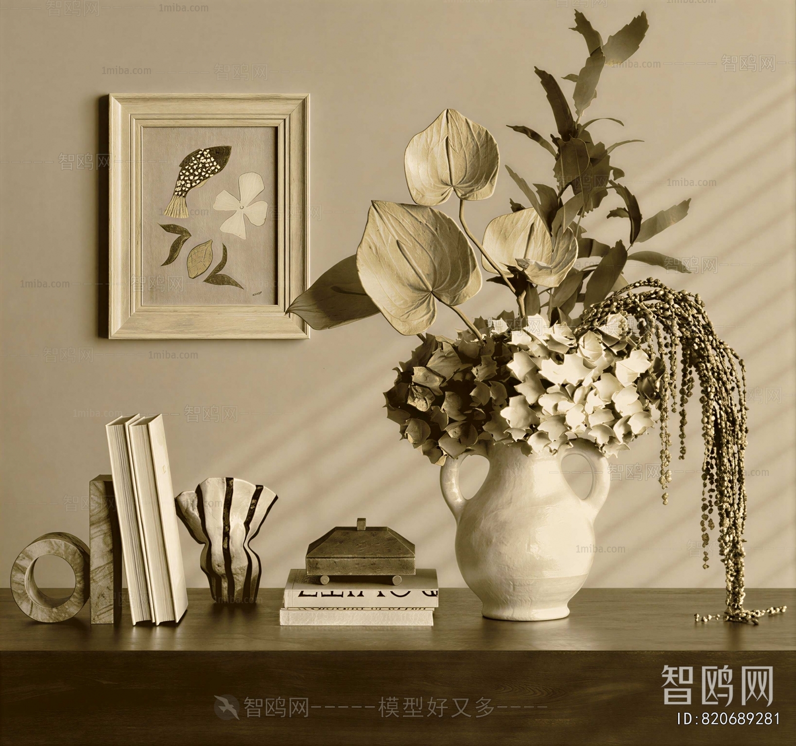 Wabi-sabi Style Decorative Set