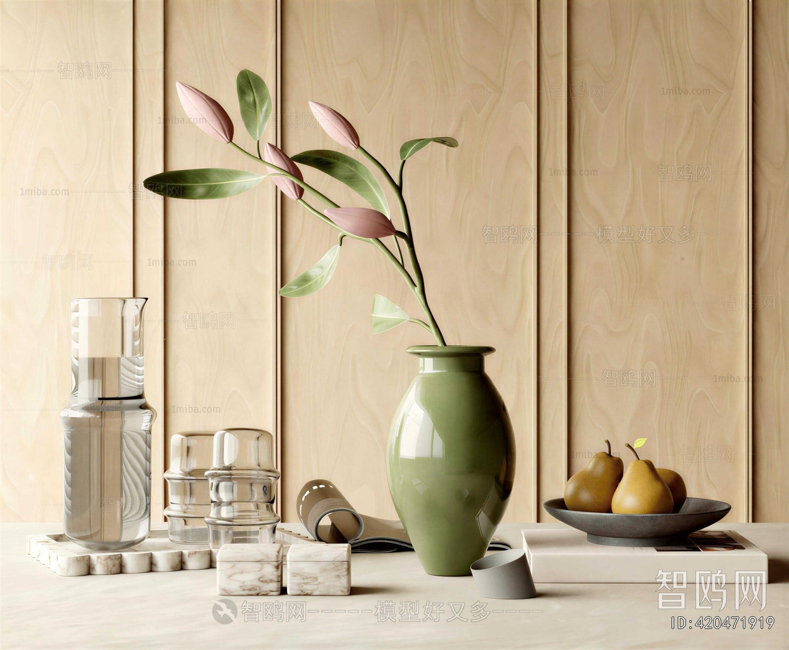 Wabi-sabi Style Decorative Set