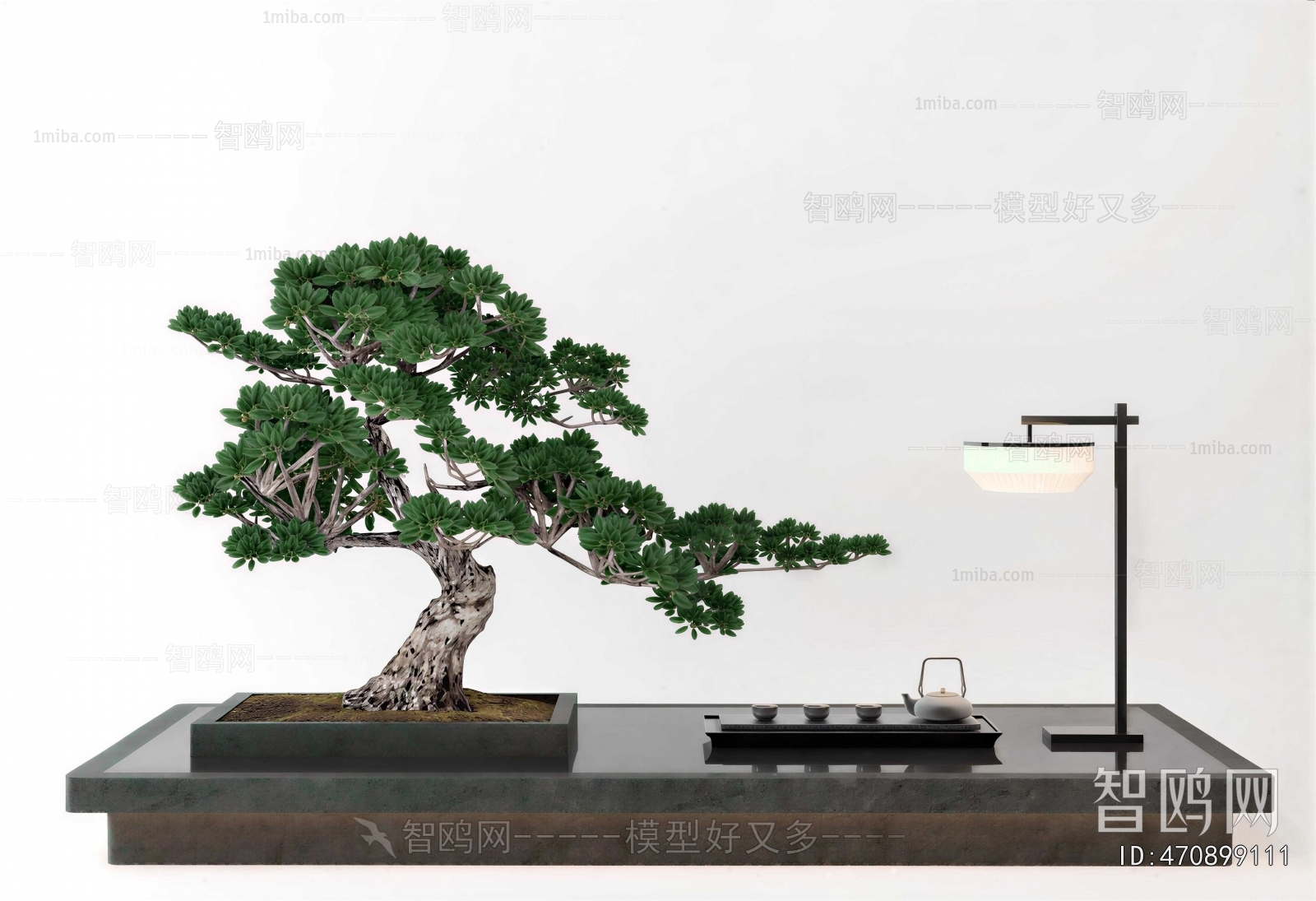 New Chinese Style Bonsai