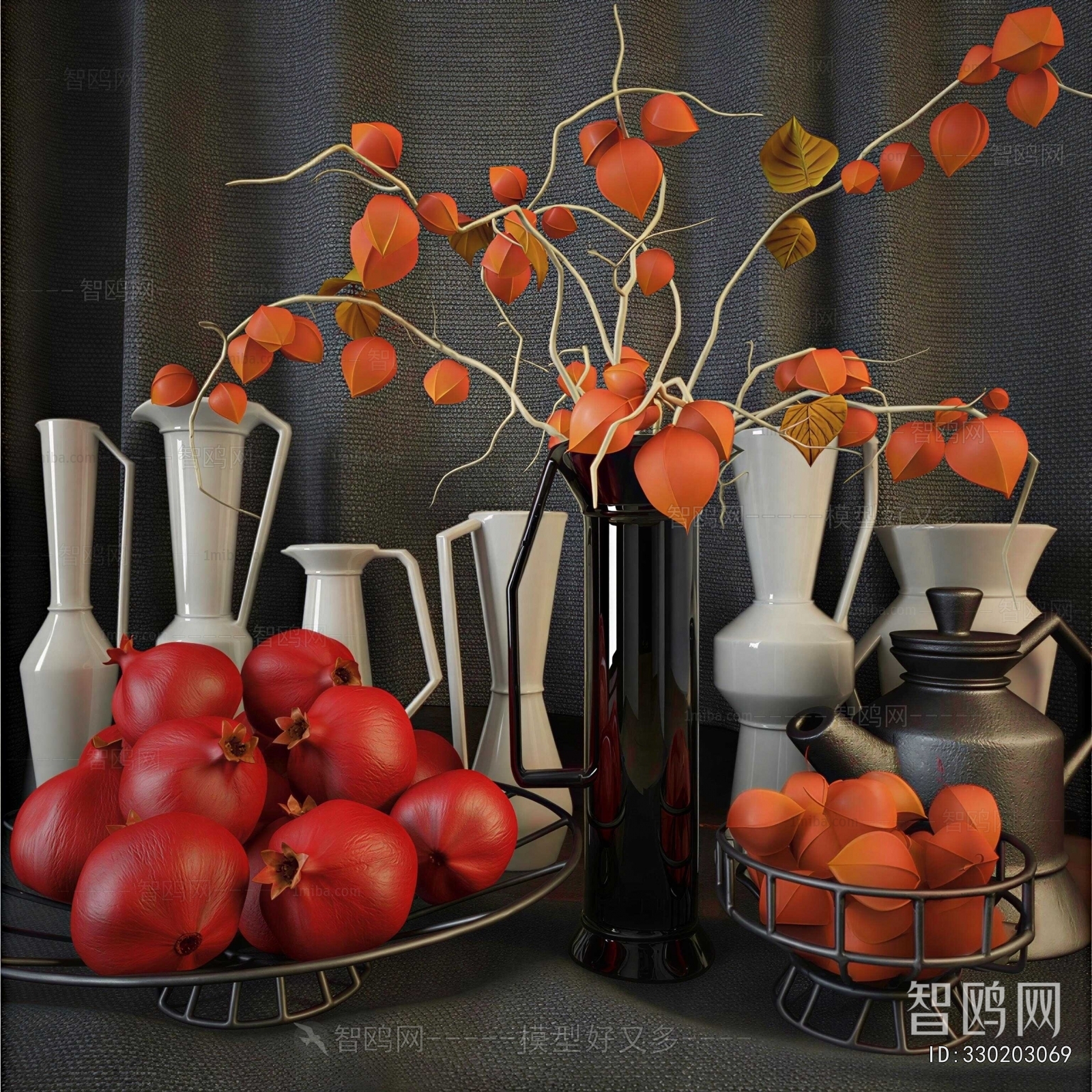 Retro Style Decorative Set