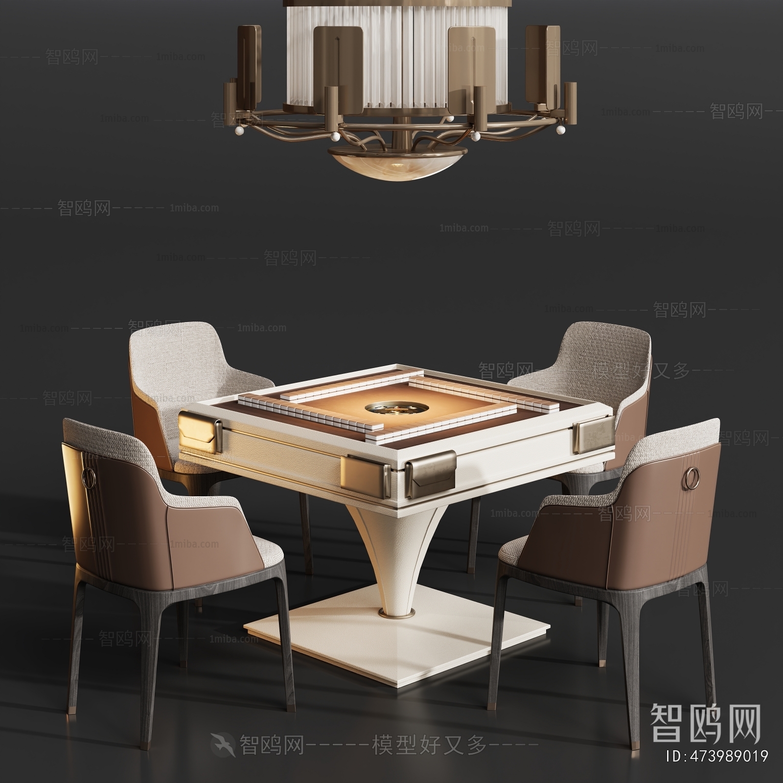 Modern Mahjong Tables And Chairs