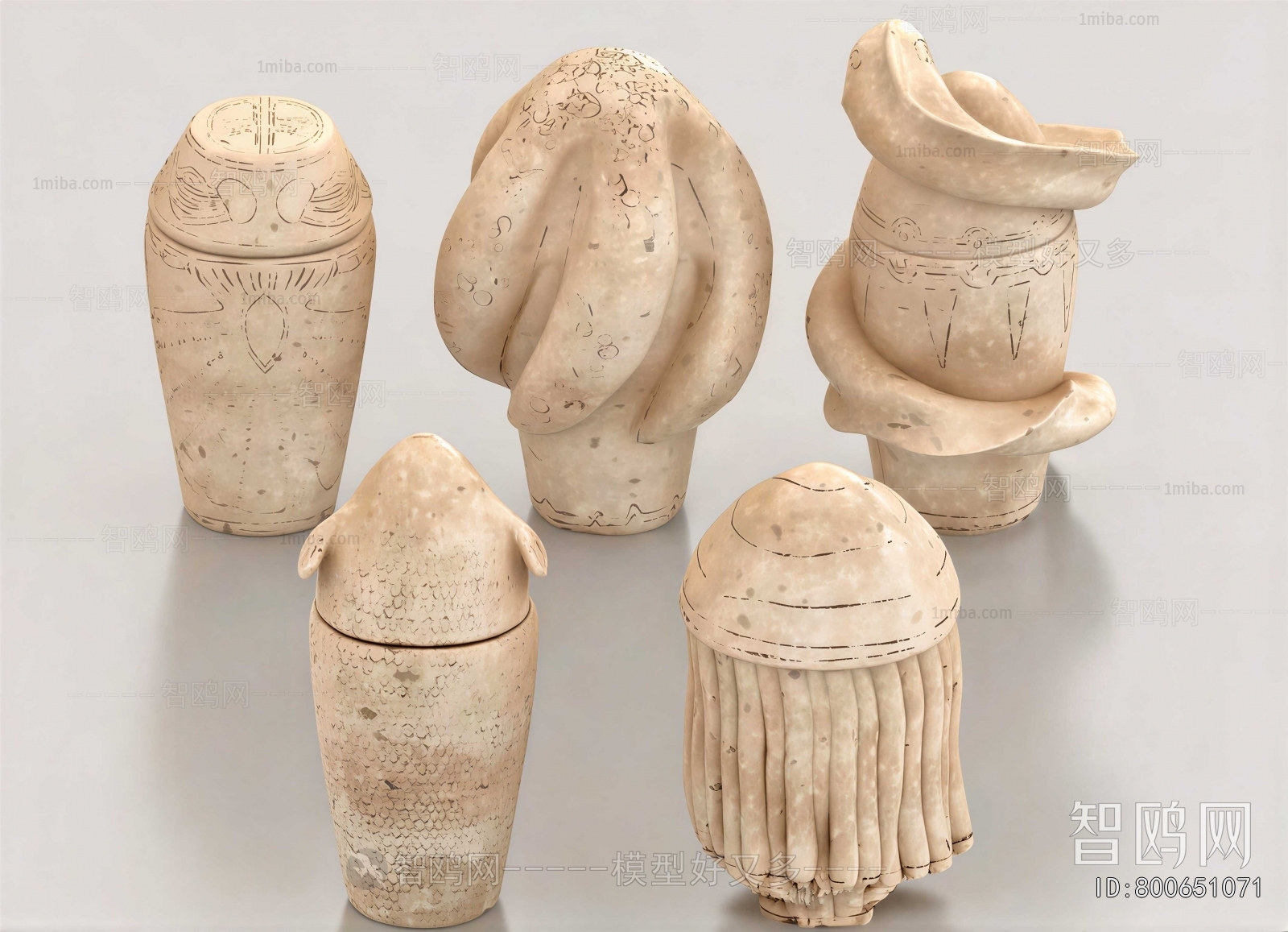 Wabi-sabi Style Decorative Set
