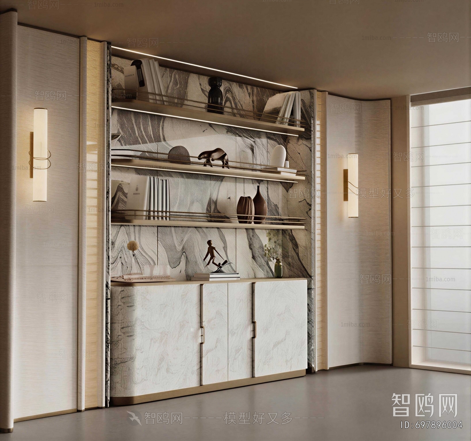 Modern Decorative Cabinet