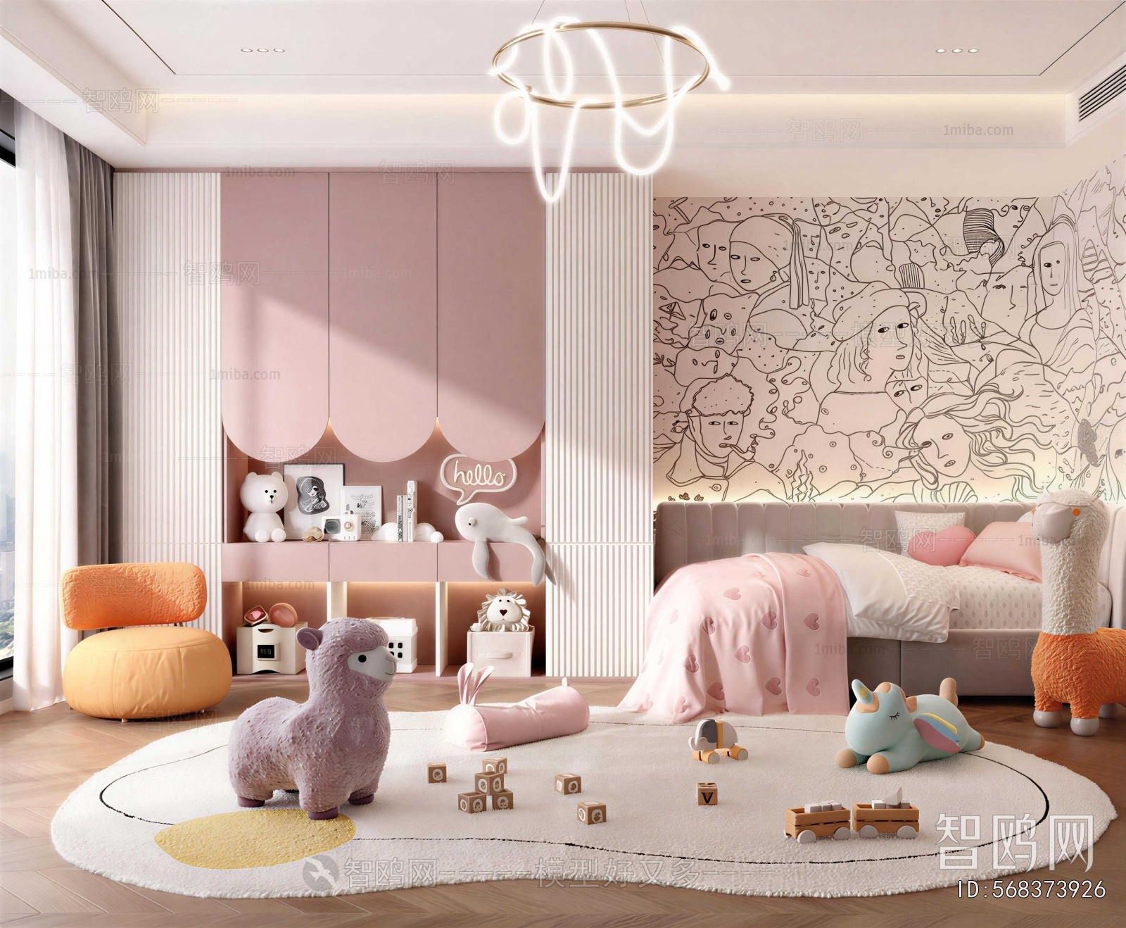 Modern Girl's Room Daughter's Room