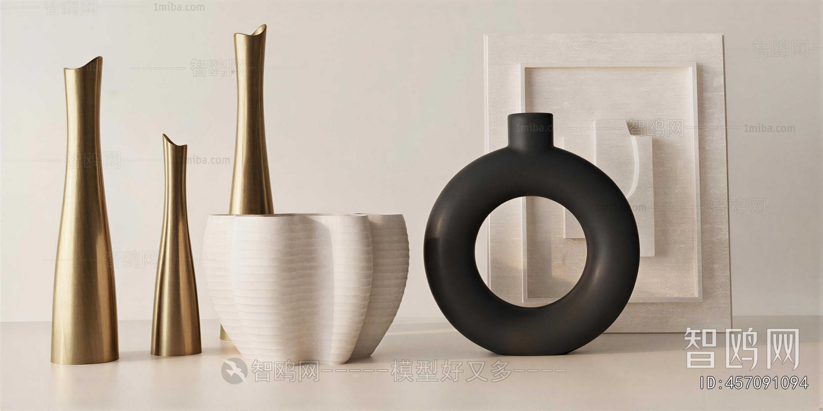 Wabi-sabi Style Decorative Set