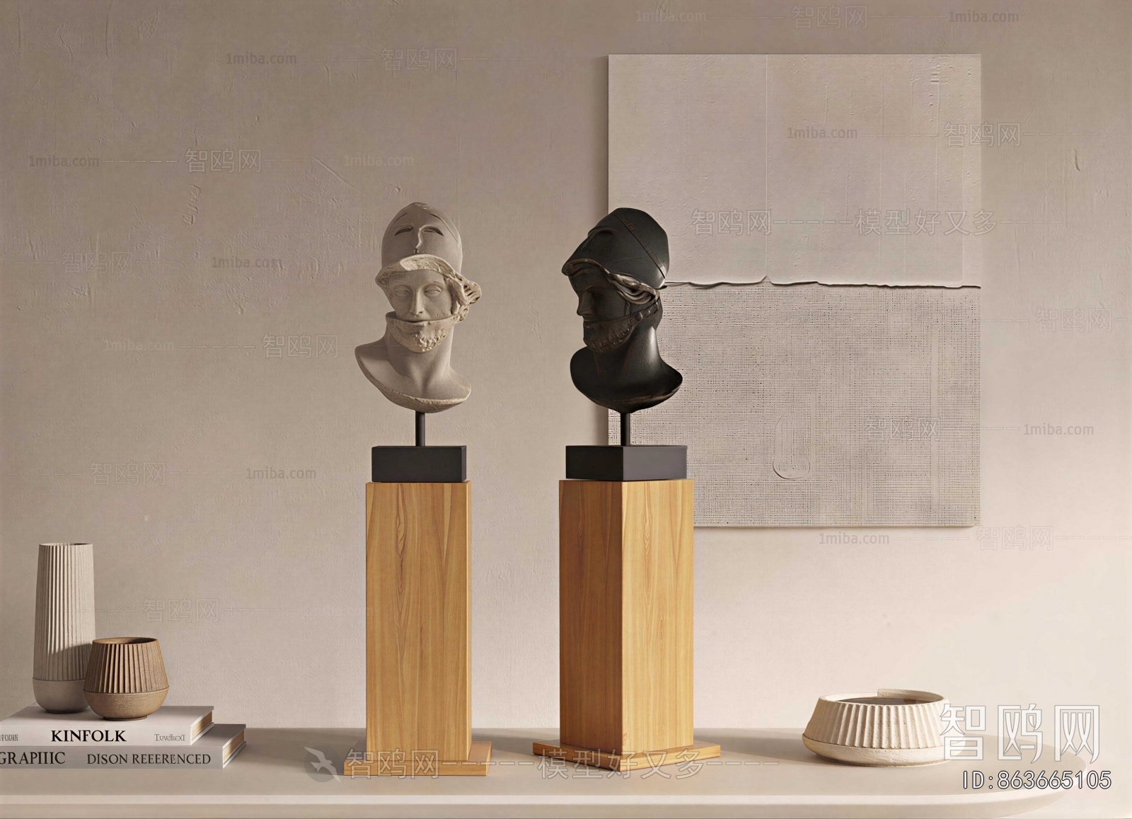 Wabi-sabi Style Sculpture