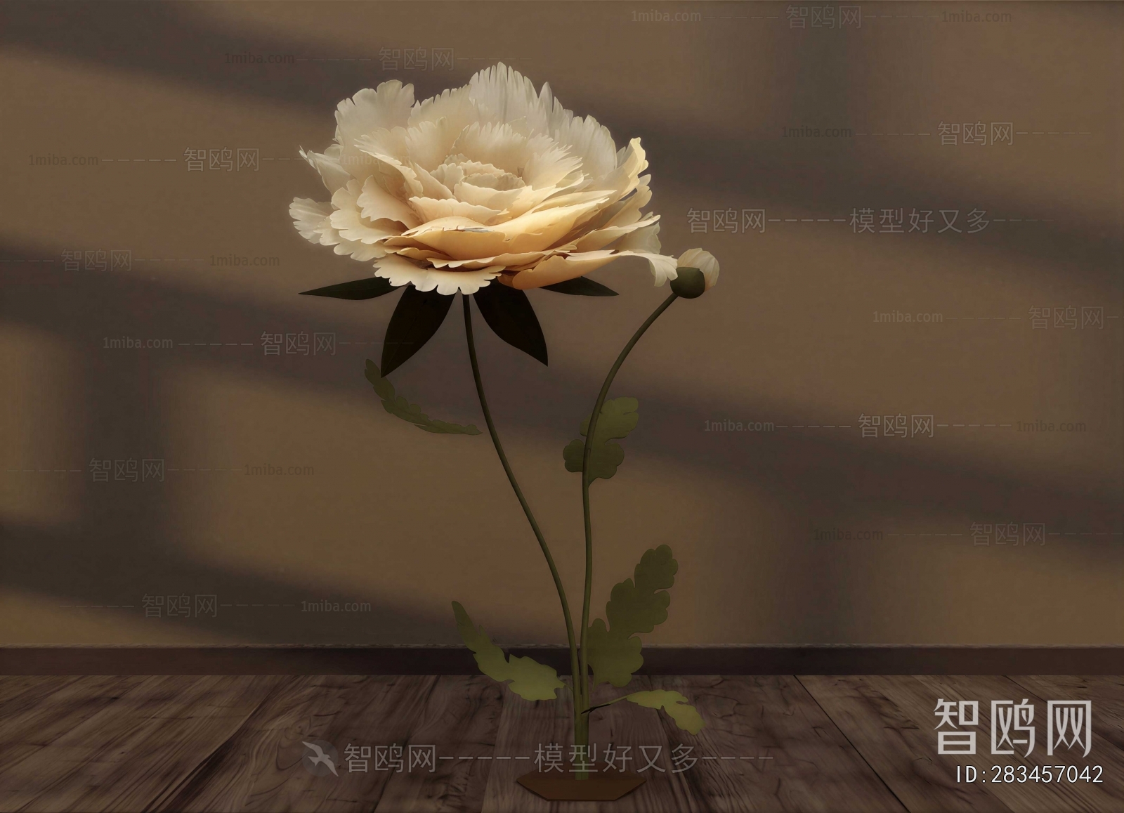 Modern Flowers And Grass