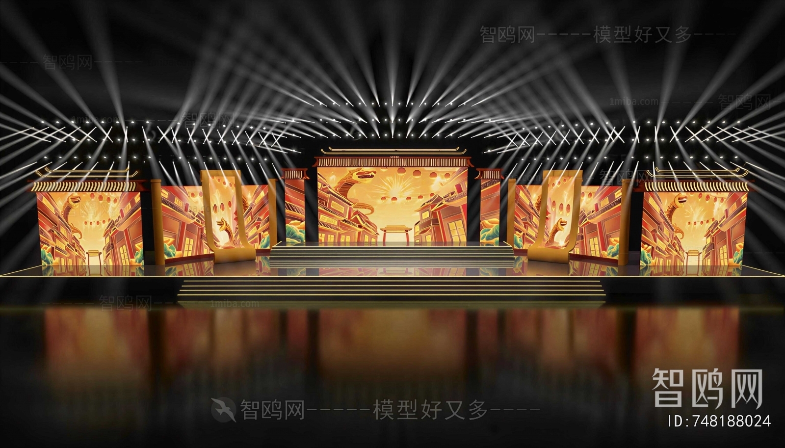 New Chinese Style Stage Performance