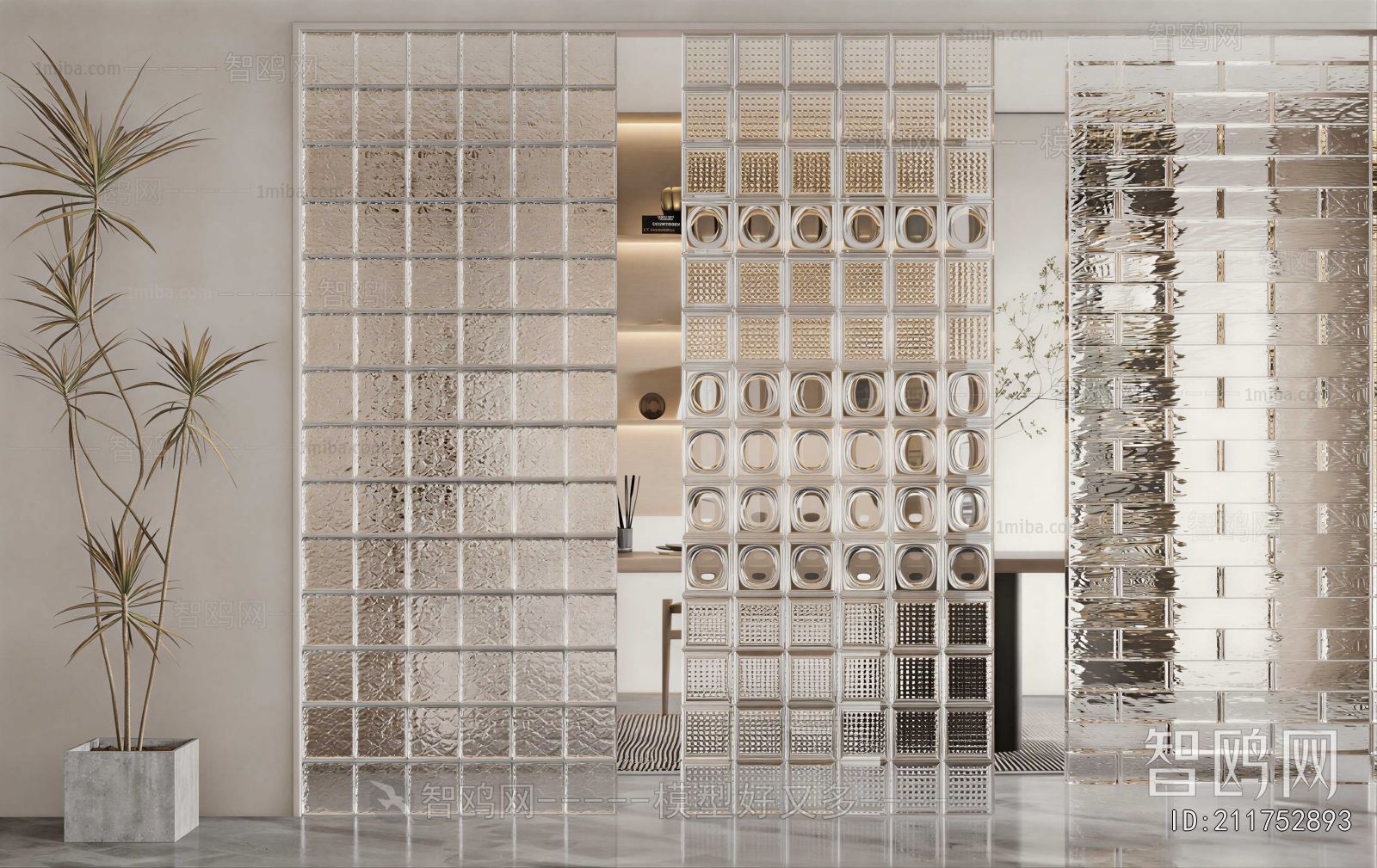 Modern Glass Screen Partition