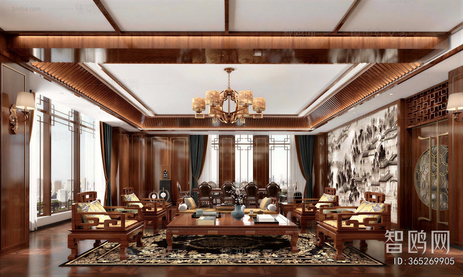 Chinese Style A Living Room