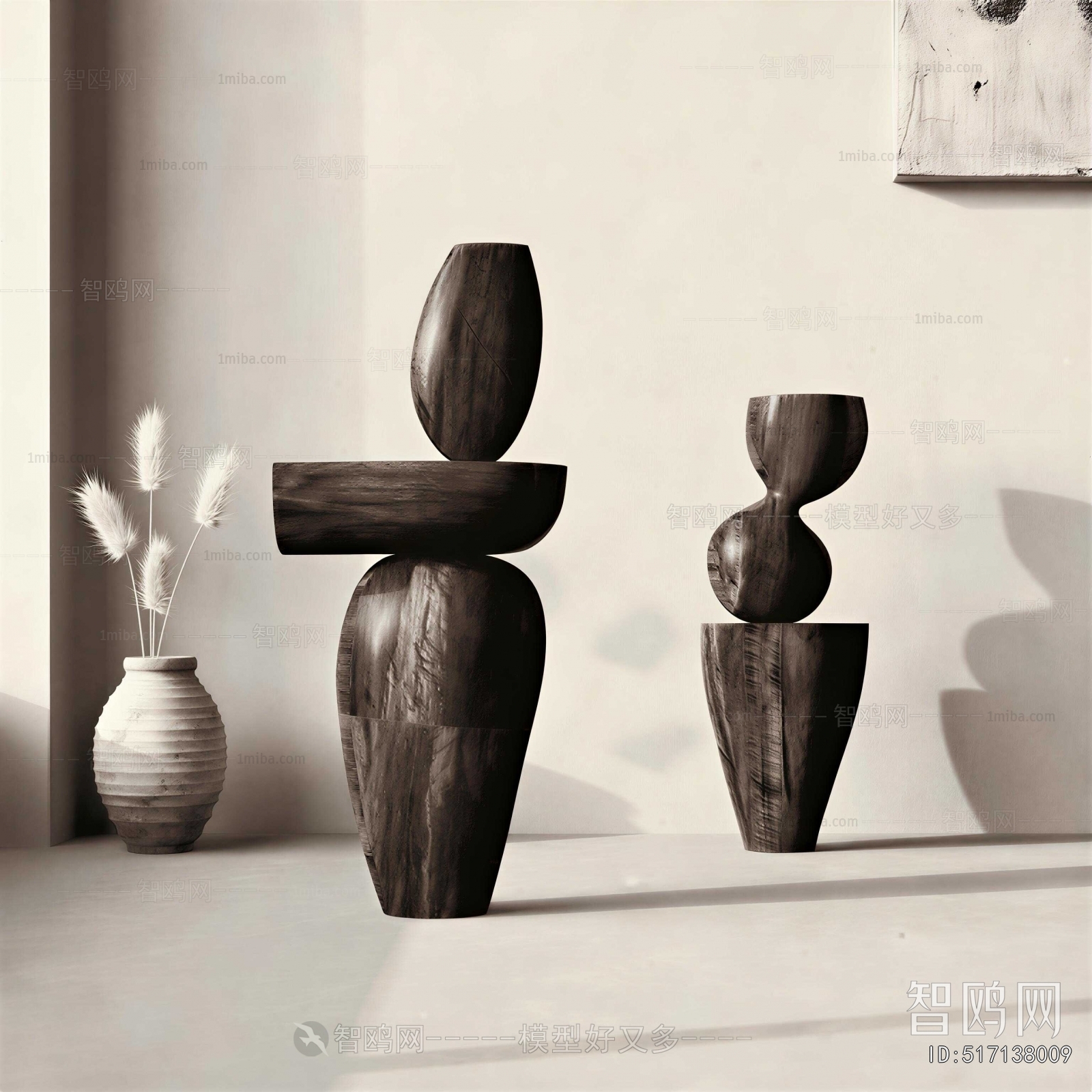 Wabi-sabi Style Sculpture