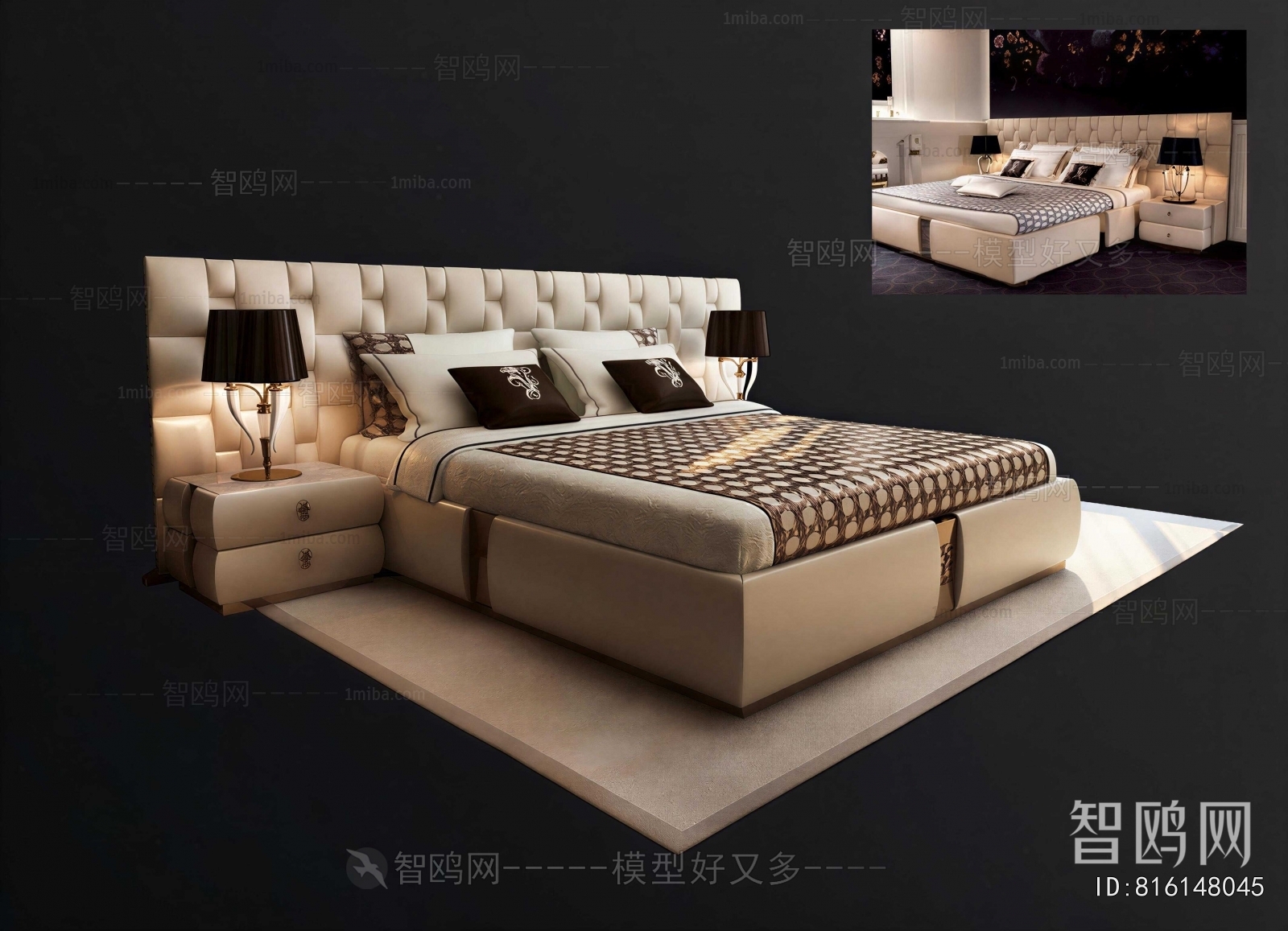 Modern Double Bed