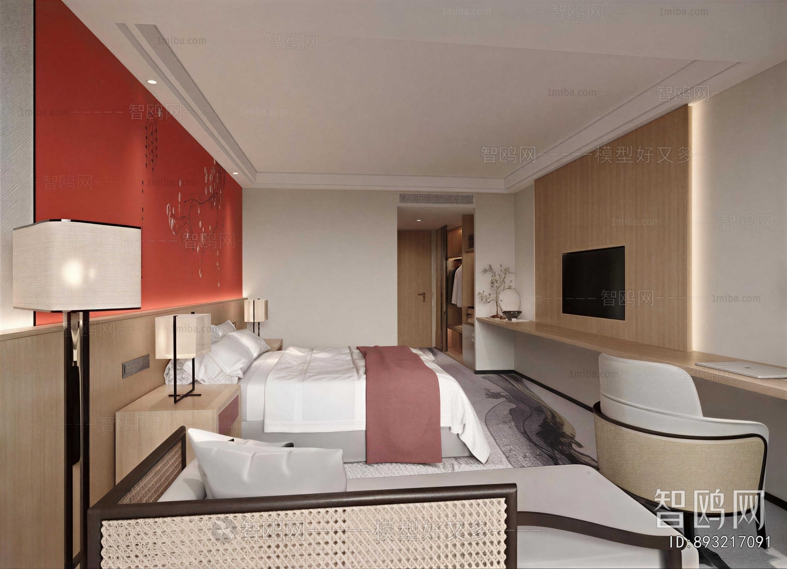 New Chinese Style Guest Room