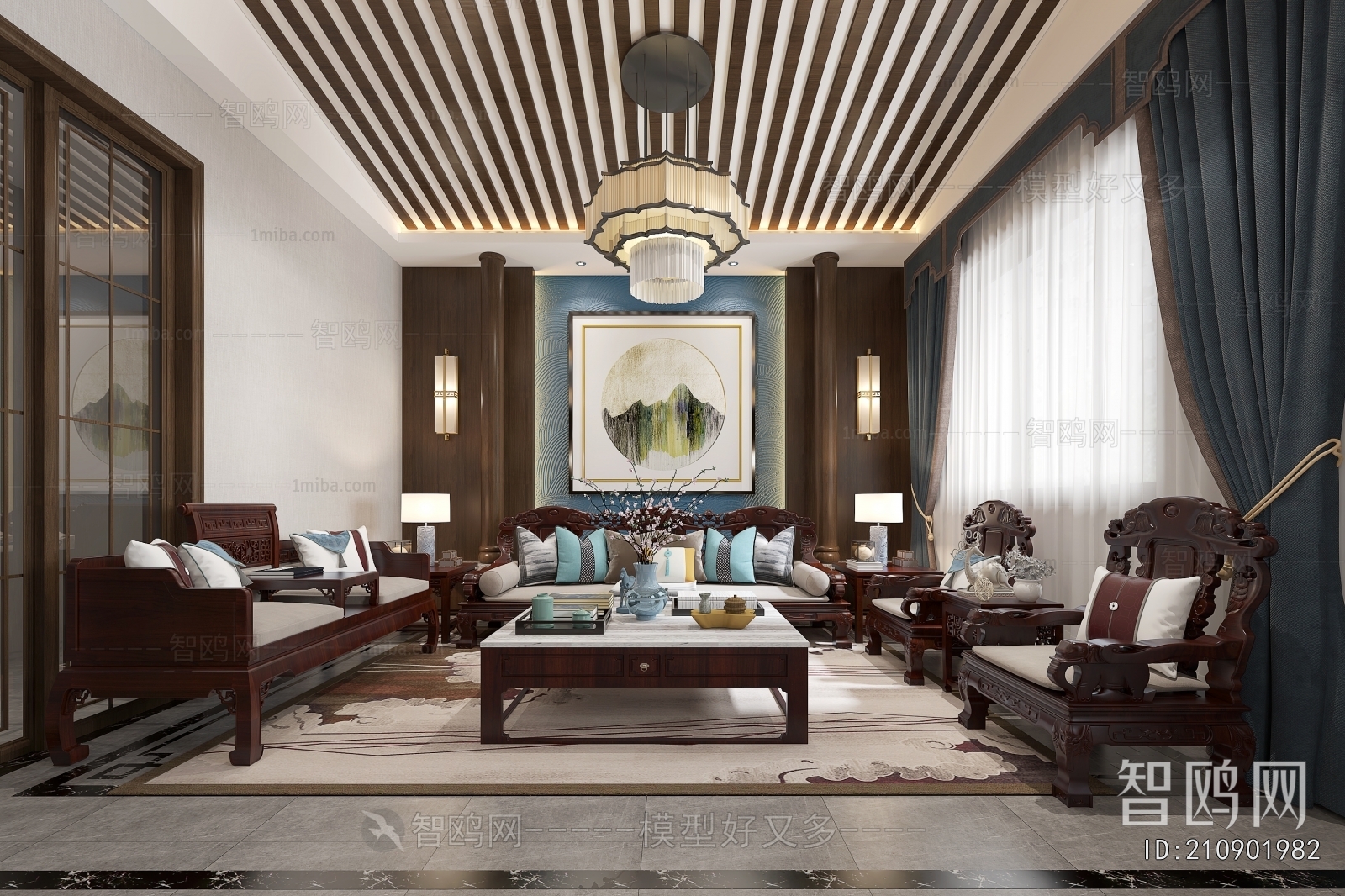 Chinese Style A Living Room
