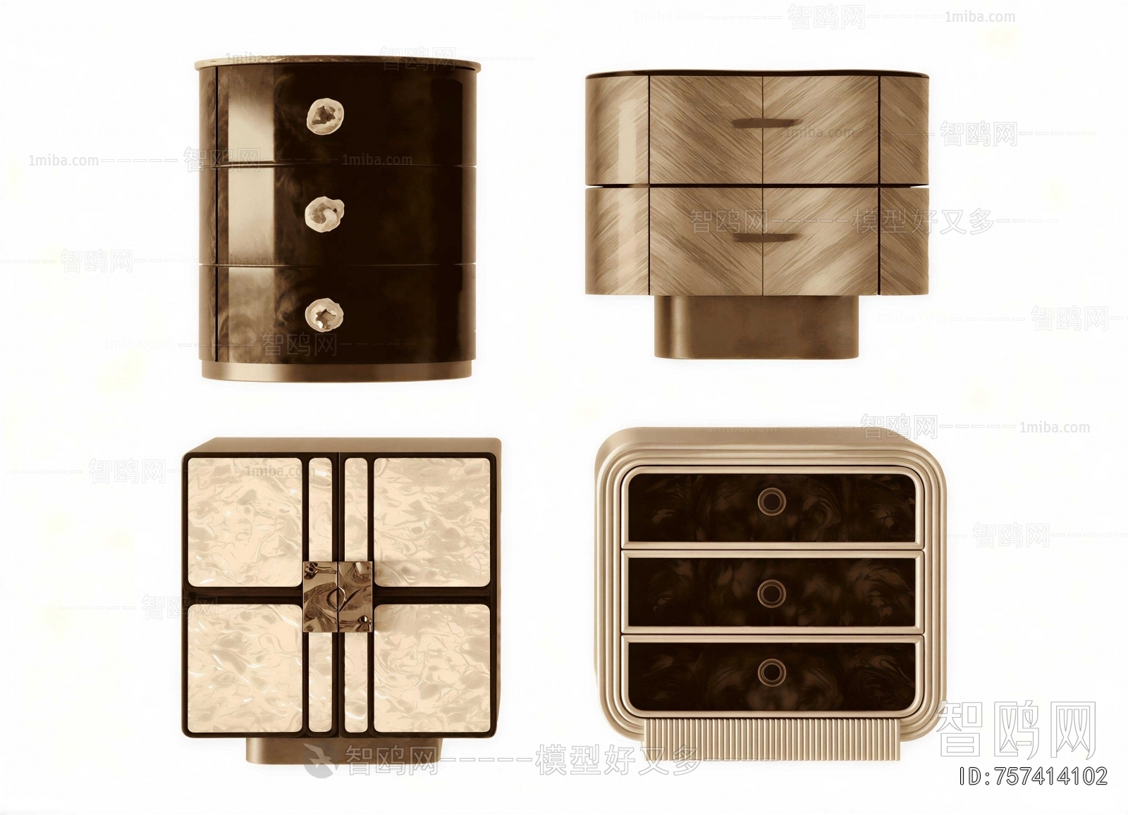 Modern Bedside Cupboard