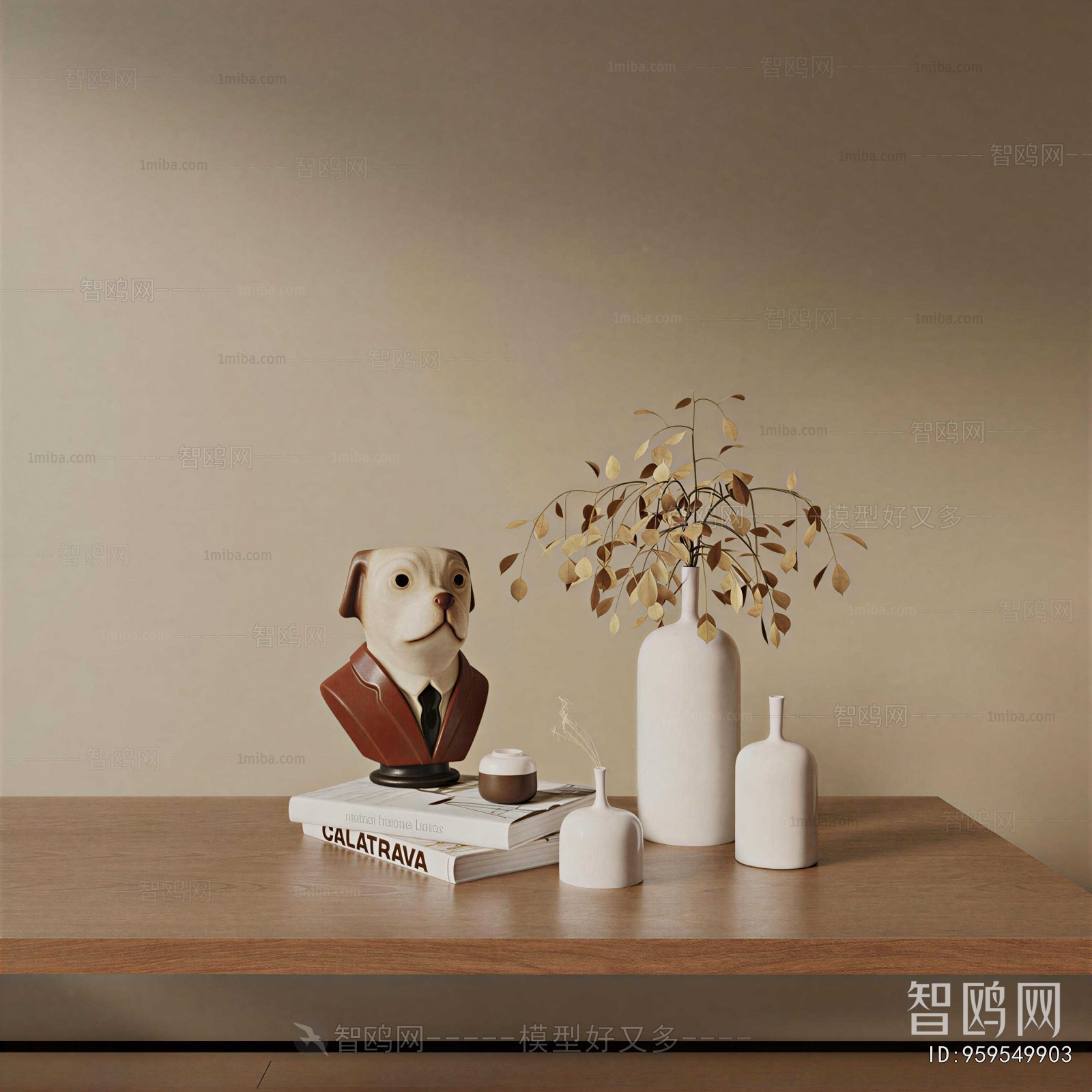 Wabi-sabi Style Decorative Set