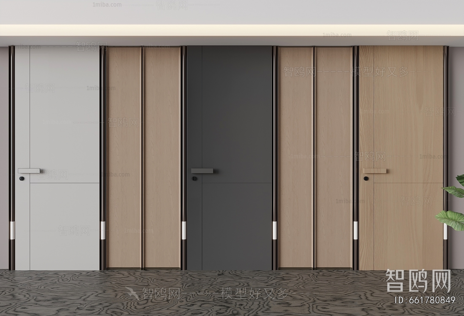 Modern Single Door