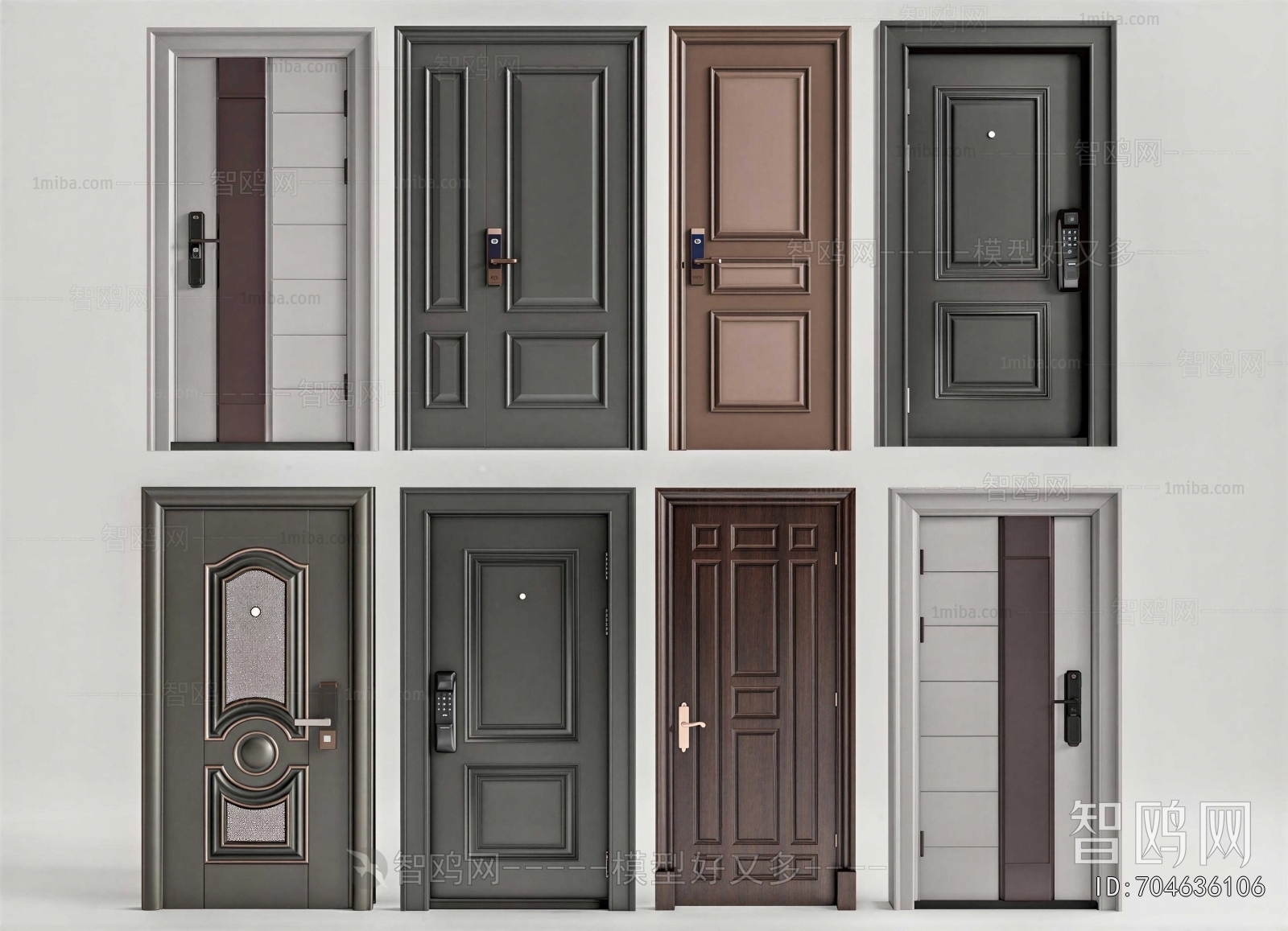 Modern Entrance Door