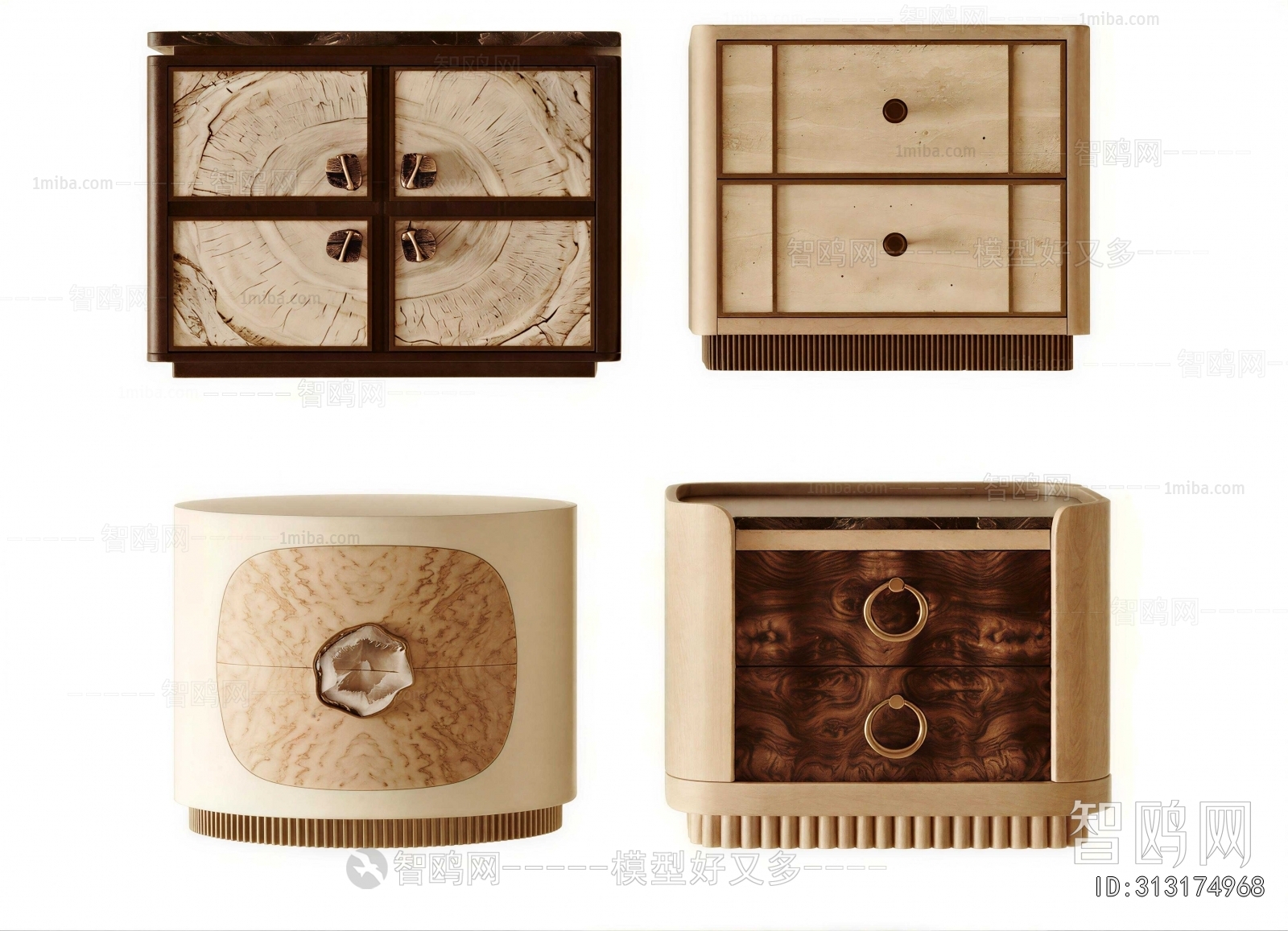 Modern Bedside Cupboard