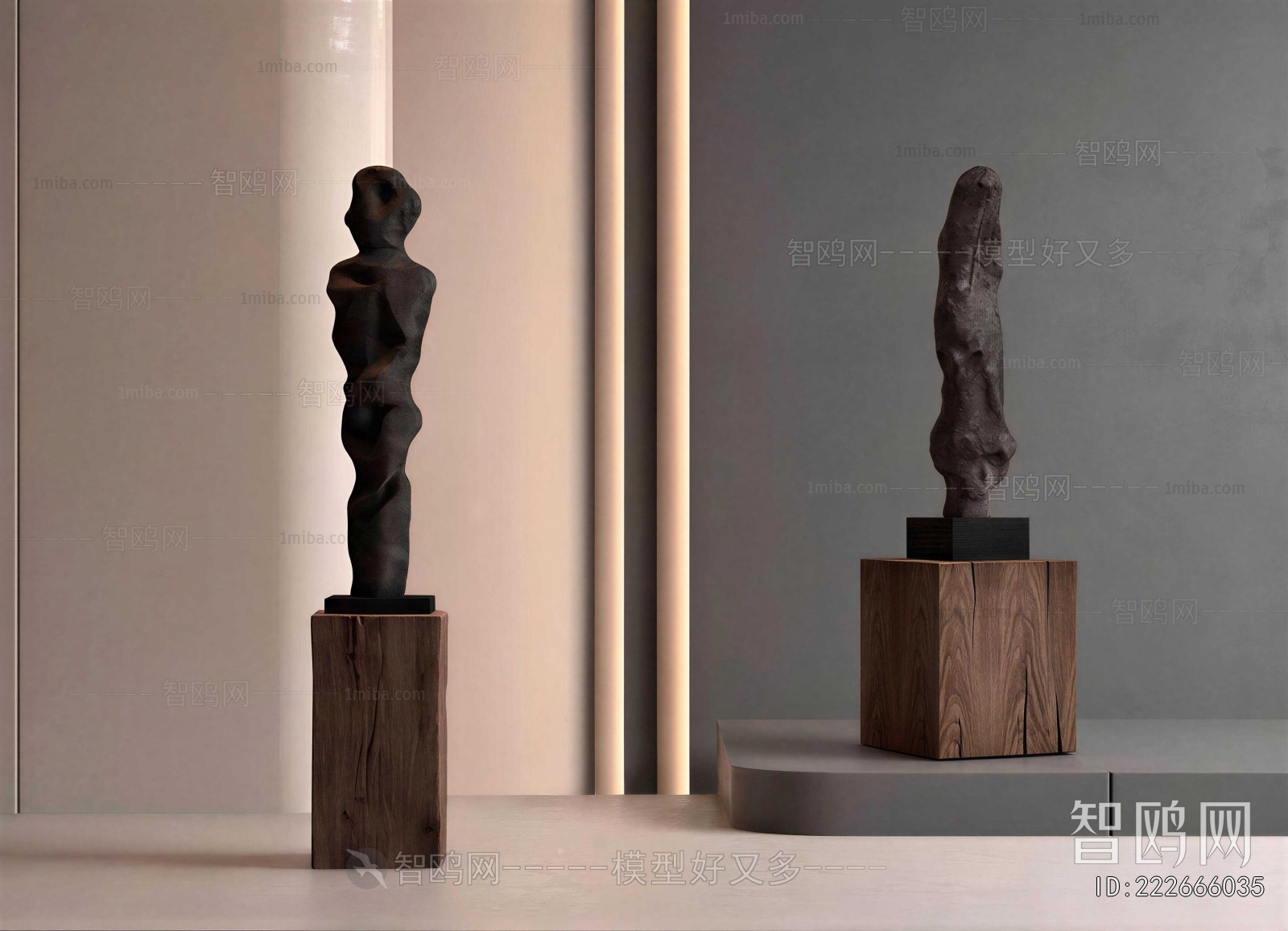 Wabi-sabi Style Sculpture