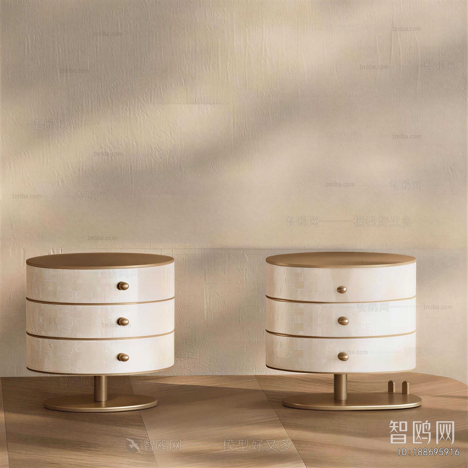 Modern Bedside Cupboard