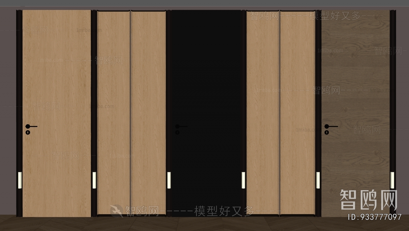Modern Single Door