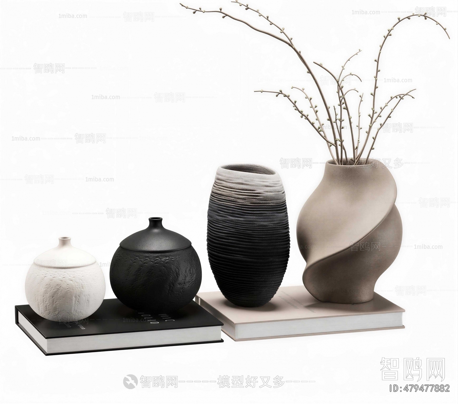 Wabi-sabi Style Clay Pot