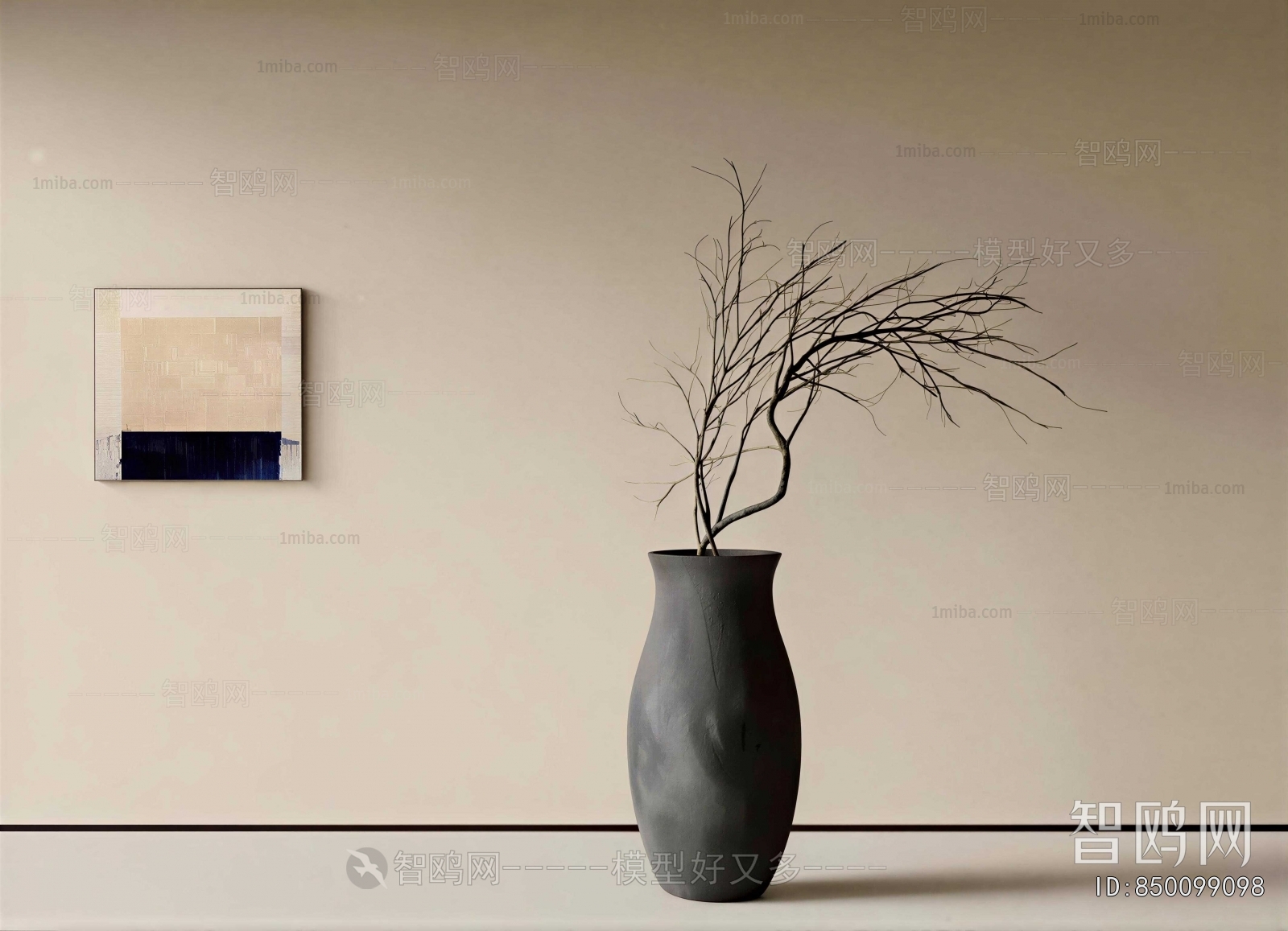 Wabi-sabi Style Dried Branch