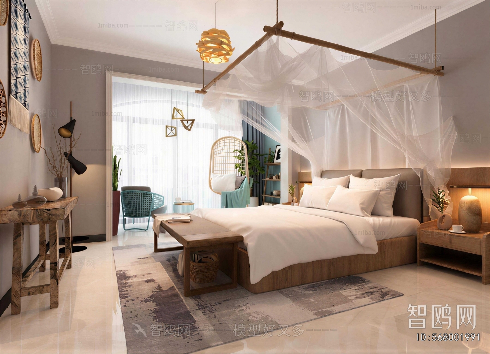 Nordic Style Bedroom
