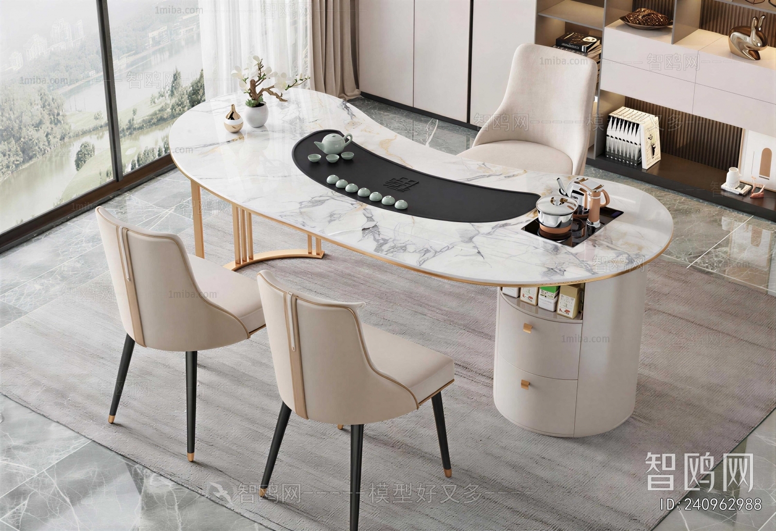 Modern Tea Tables And Chairs