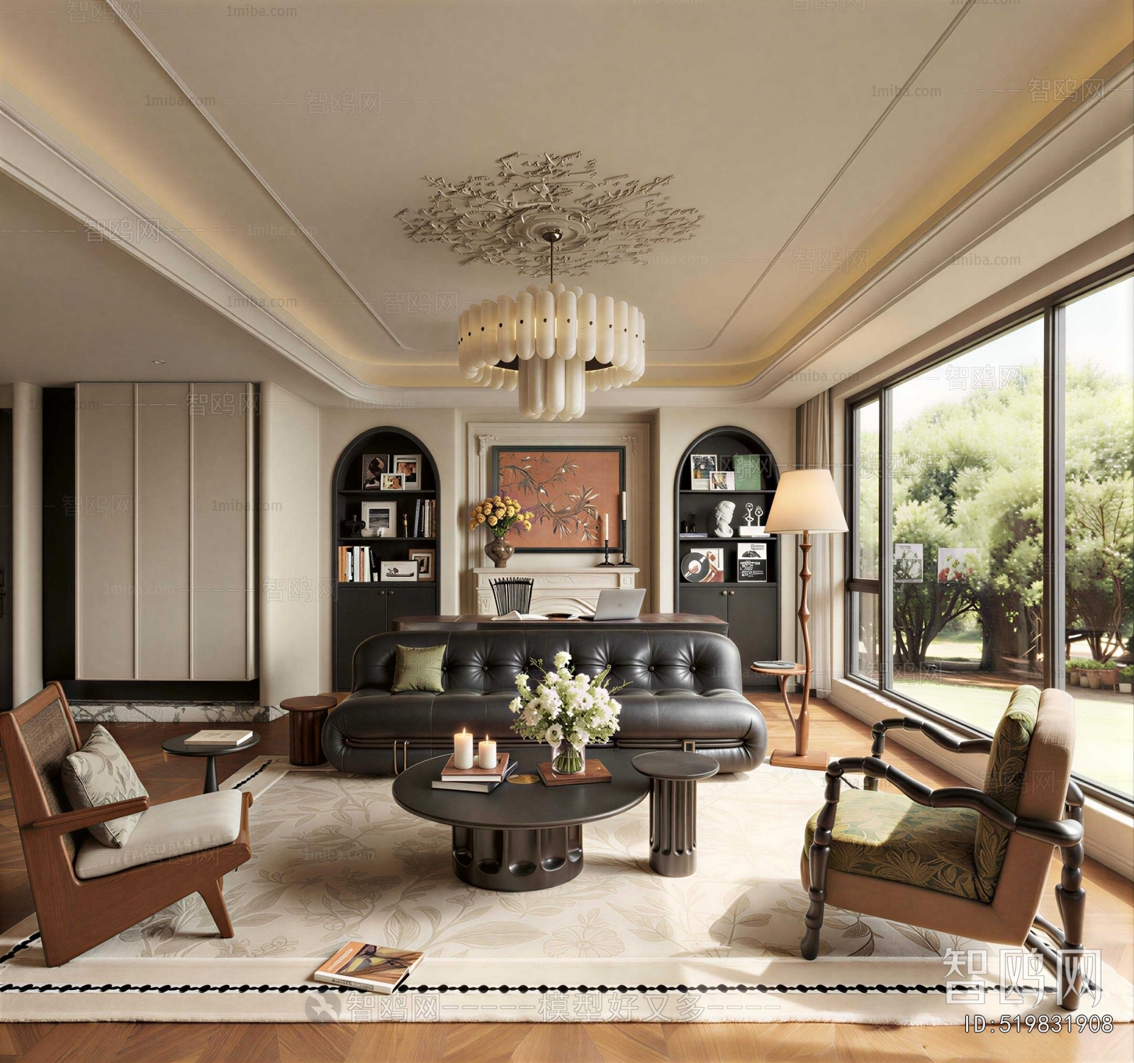 French Style A Living Room