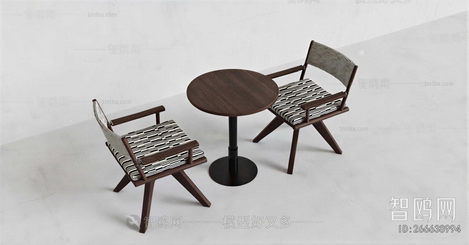 Wabi-sabi Style Leisure Table And Chair