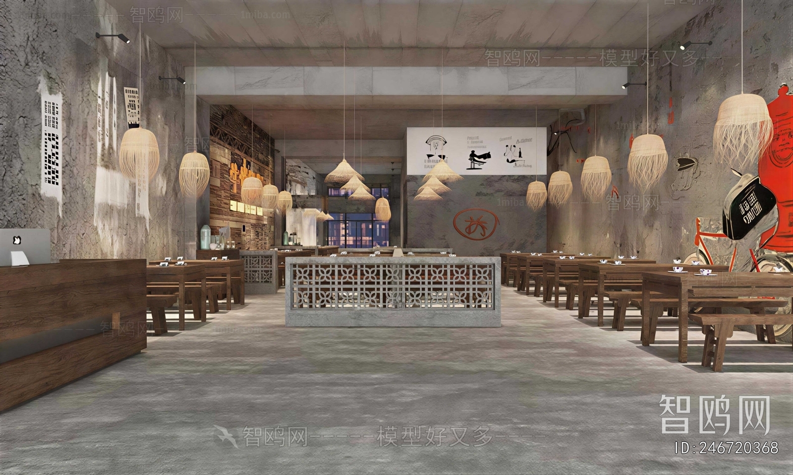 Industrial Style Restaurant