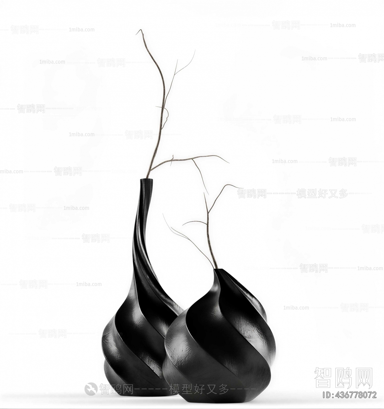 Modern Dried Branch