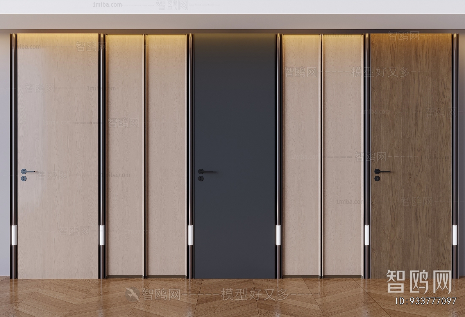 Modern Single Door