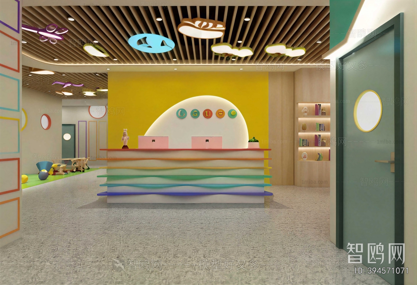 Modern Kindergarten Hall
