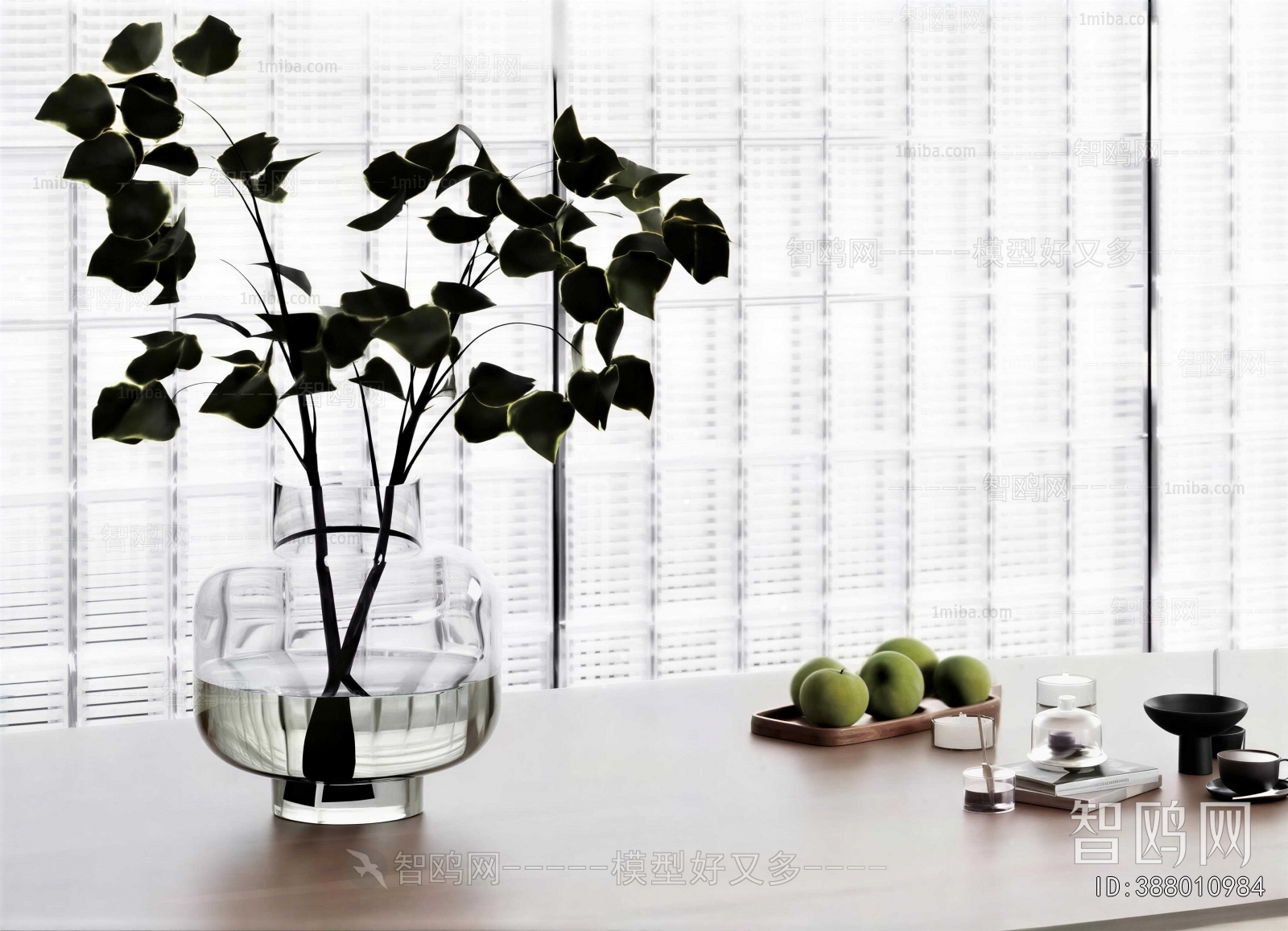 Modern Aquatic Green Plant