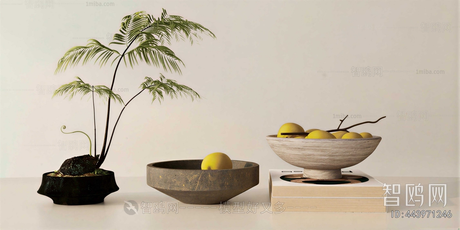 Wabi-sabi Style Decorative Set