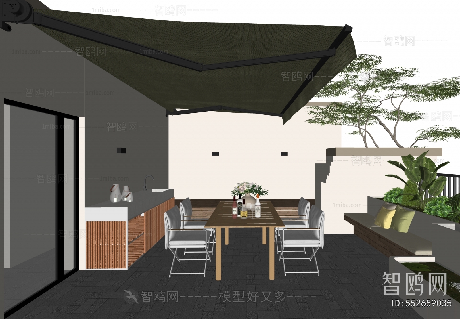 Modern Terrace