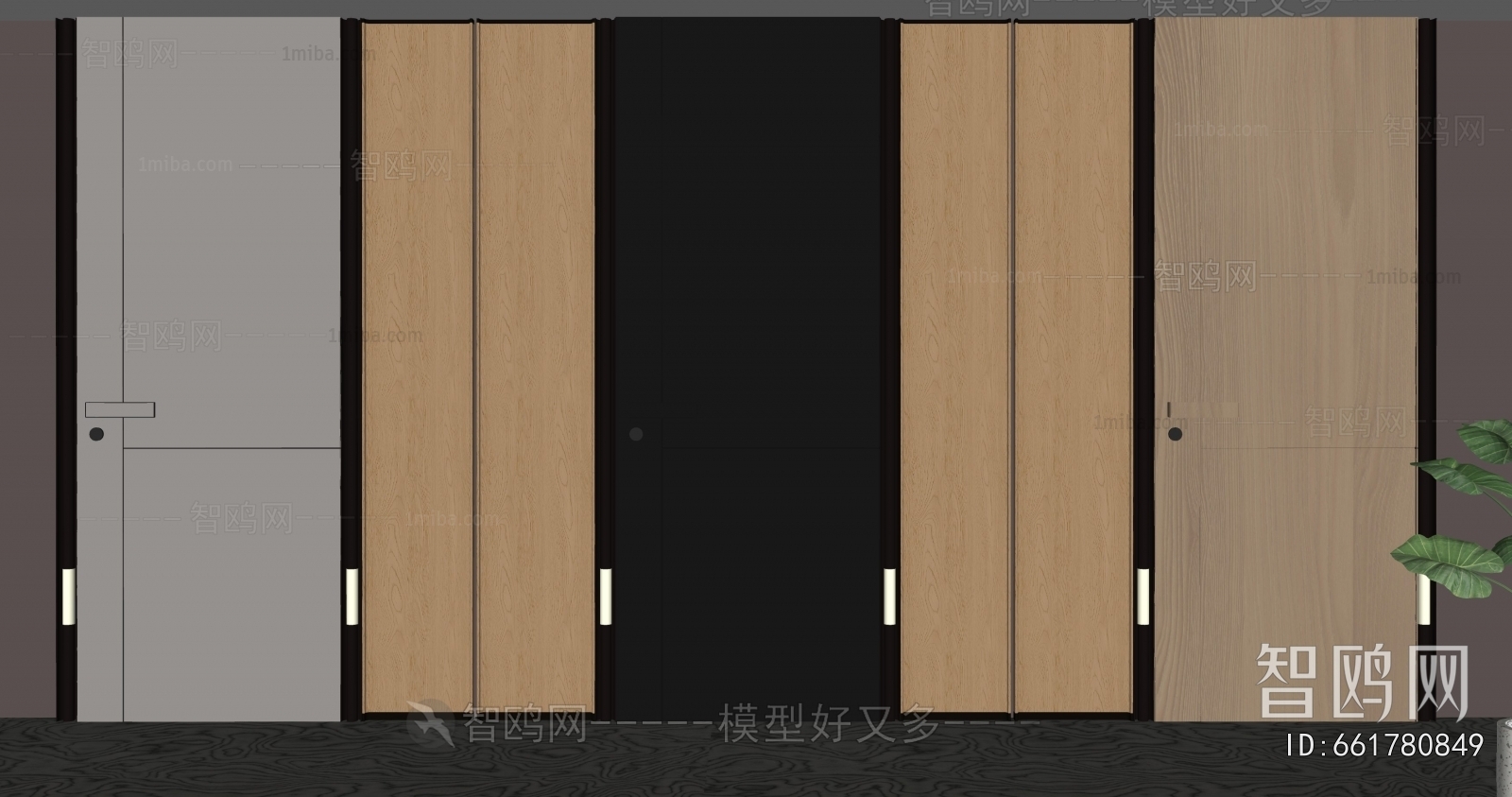 Modern Single Door