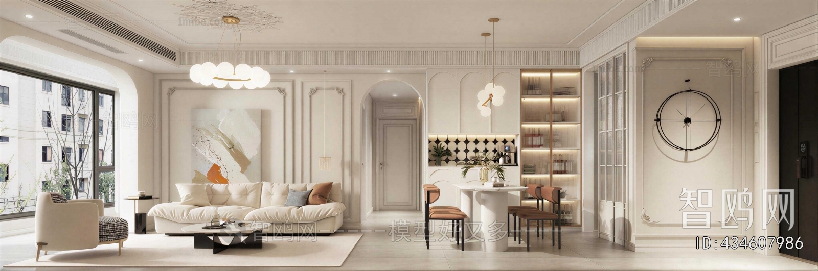 French Style A Living Room