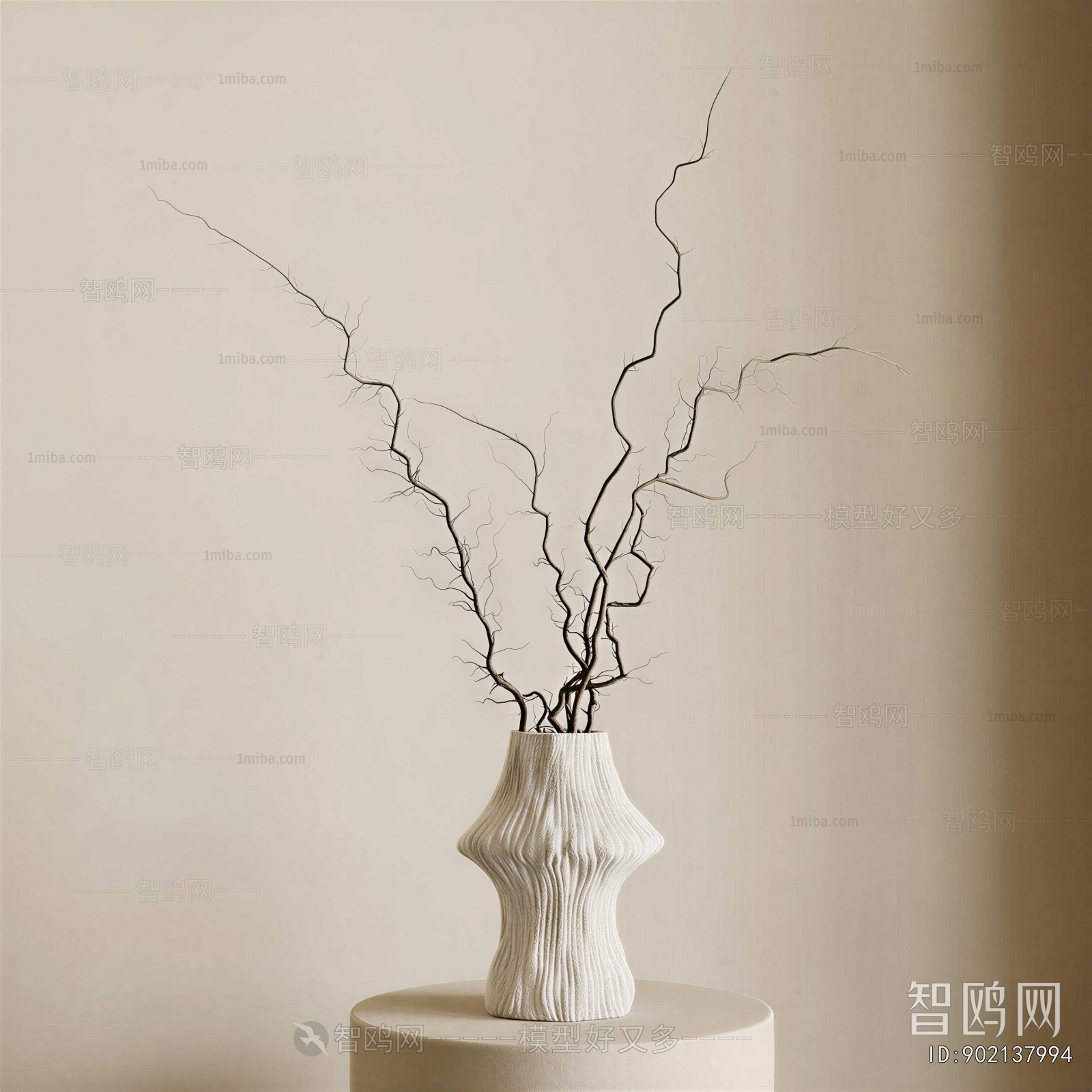 Wabi-sabi Style Dried Branch