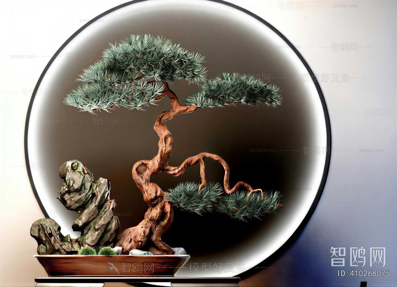 New Chinese Style Bonsai