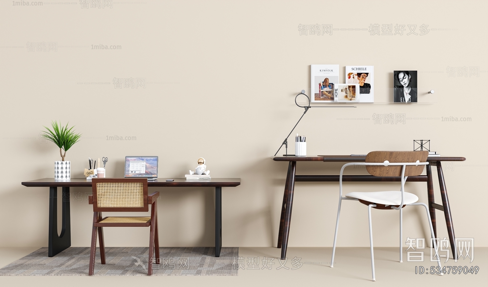 Modern Computer Desk And Chair