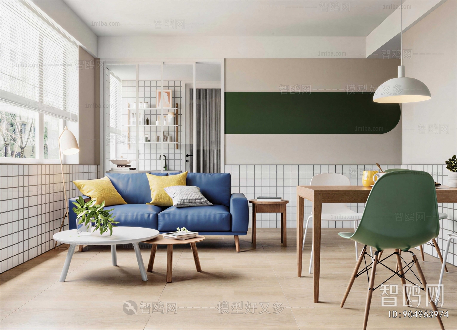Nordic Style A Living Room