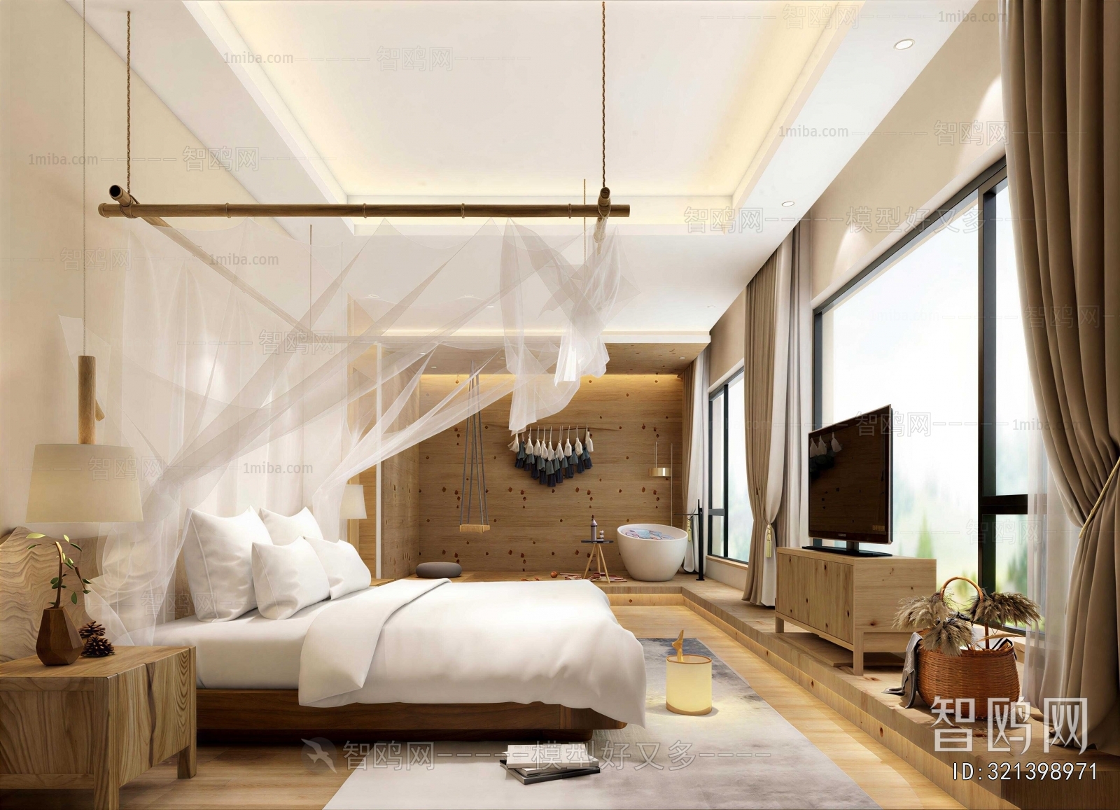 Nordic Style Guest Room