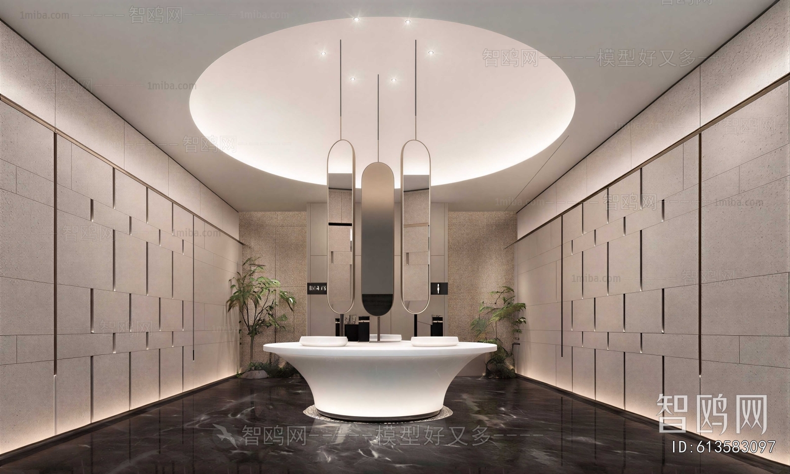 Modern Public Toilet