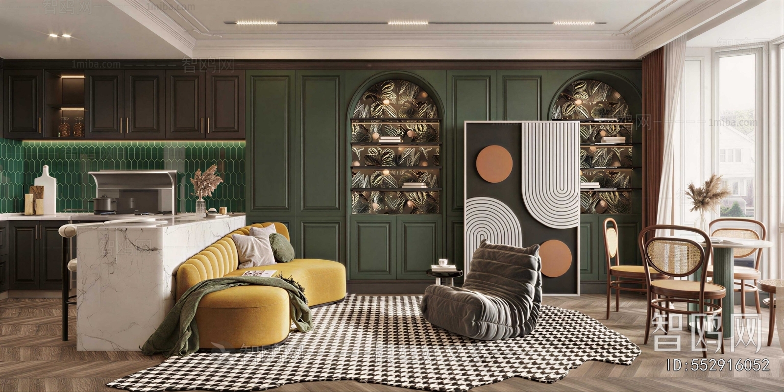 French Style A Living Room