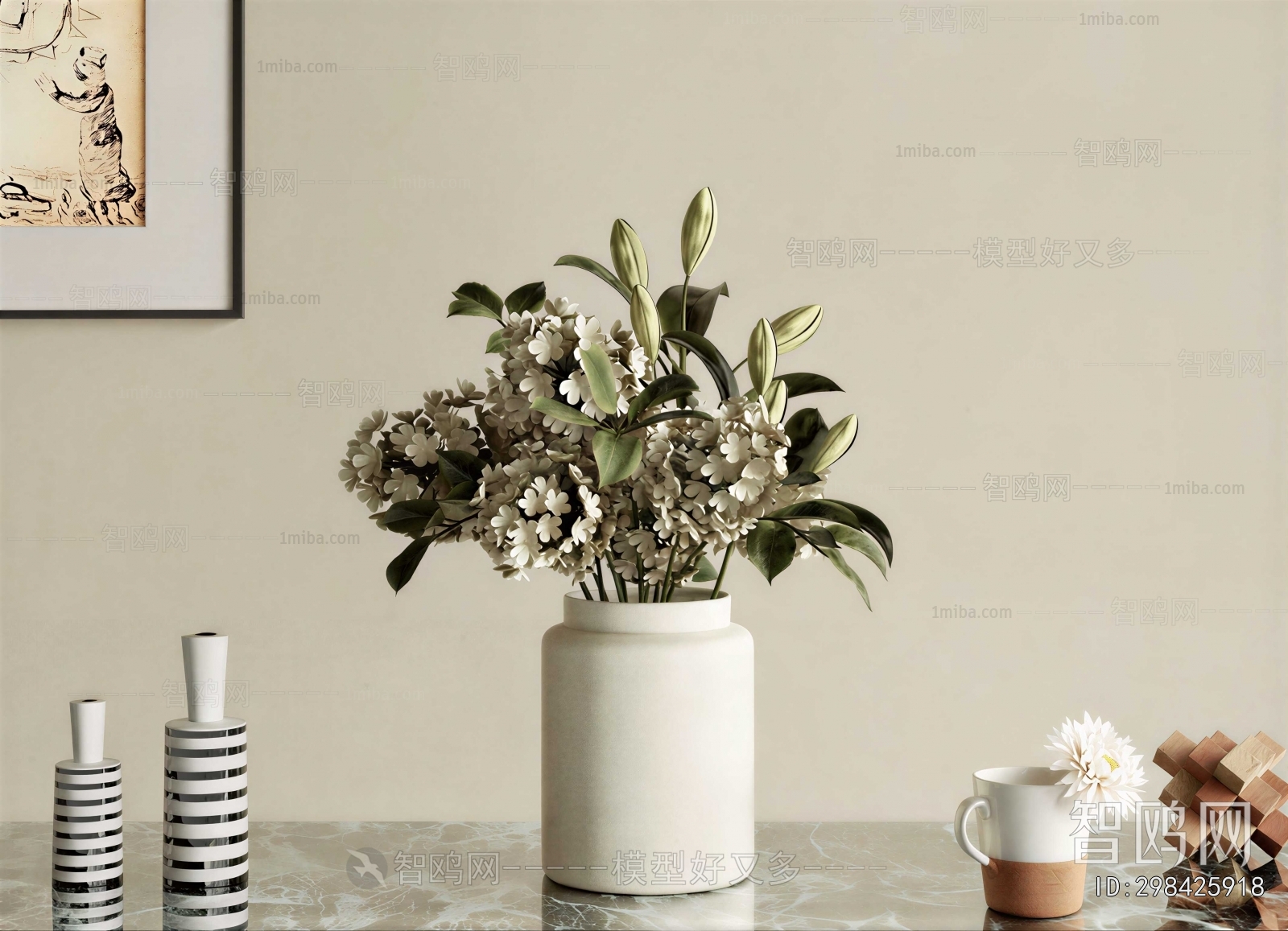 Modern Flower Arrangement