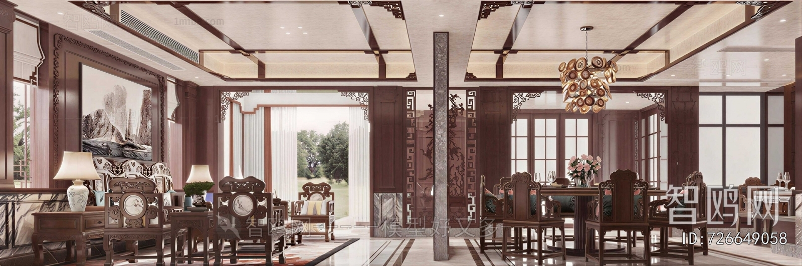 Chinese Style A Living Room